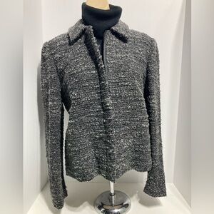 Women's Vintage Gray ‘Boiled Wool’ Jacket